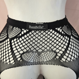 BamBella ® - Panty -Onesize - gaas maillot dunne pantys Dames - Onesize - sexy Erotische lingerie van kant