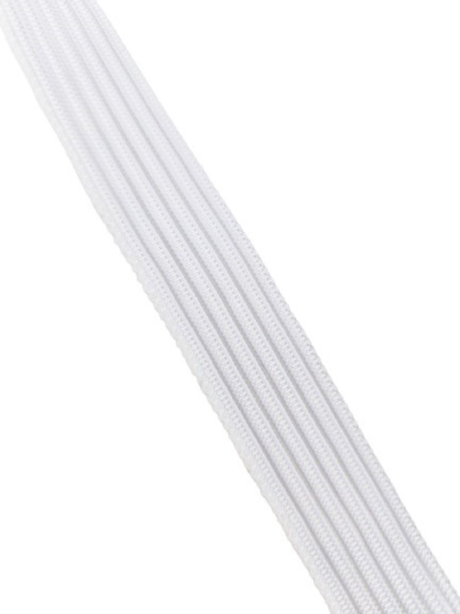 BamBella 1 pak Elastiek - 4 meter - taille Band - 20mm breed - wit voor naaien
