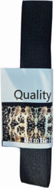 BamBella® - Elastiek - 1 meter - Zwart - 25 mm Breed - Taille band naaien