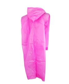 BamBella® - Regenjas Kind Roze - Onesize - 4 tot 9 Jaar - Voor kinderen Regen jas
