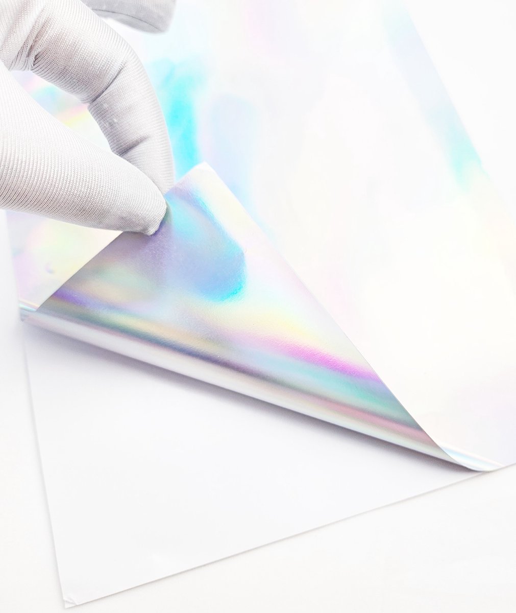 Holografisch plak vel - A4 -10 stuks - Zelfklevende Papier holografische printpapier foto papier print sticker waterdicht