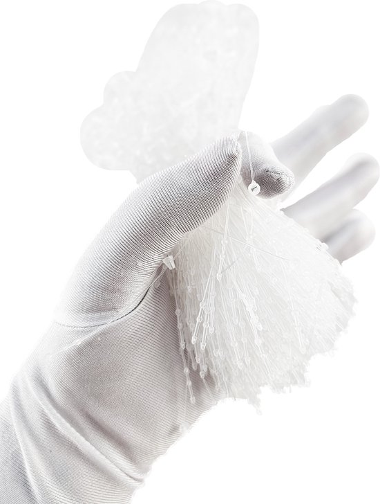 Prijstag koord plastic - 1000 stuks - 7.5 cm Kleding label voor voor prijskaartjes permanente sluiting bevestigen koordjes