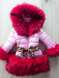 Children's coat Fur collar jacket Girls Winter coat Imitation Fur