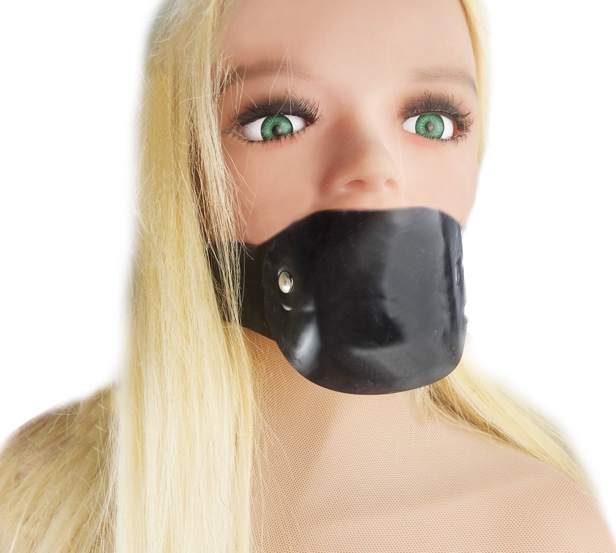 BNDGx® - Gag Ball penis - 100% Latex - Seks speeltje - Gag Bal mond strap masker bdsm fetish sm