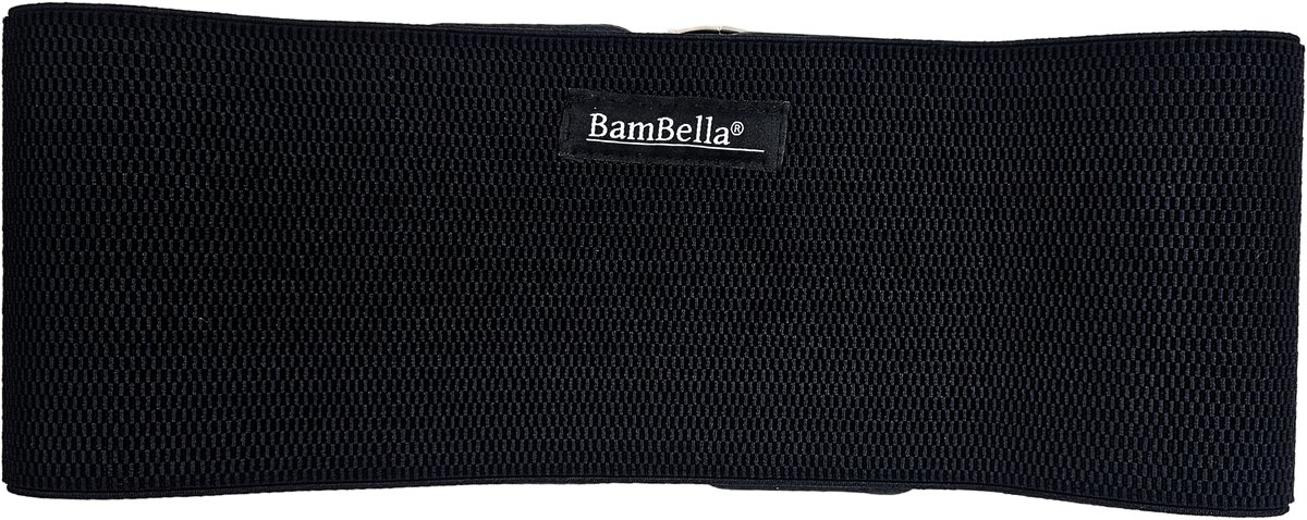 BamBella ® - Riem Mode Body Gothic met vetersluiting Verstelbaar zwart goth nep leer