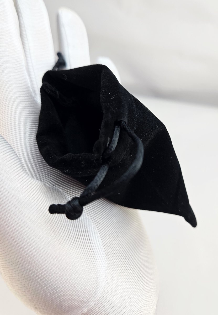 Juwelen zakje - Cadeau zak kleine dikke satijn zak verpakking sieraden