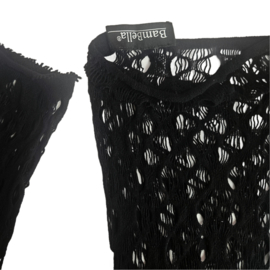 BamBella® -   set - Onesize - Erotische sexy nacht set broek met top doorzichtig kant - Super Stretch