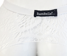 BamBella ® - Panty -Onesize - gaas maillot dunne pantys Dames - Onesize - sexy Erotische lingerie van kant
