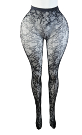 BamBella ® - Panty -Onesize - gaas maillot dunne pantys Dames - Onesize - sexy Erotische lingerie van kant