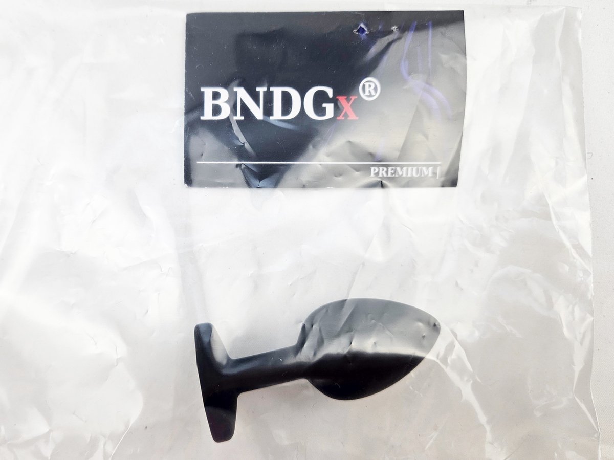 BNDGx® - dildo klein roze met glitter steen - Anaal - Seks speeltjes voor koppels vrouw man