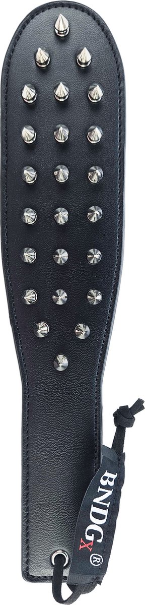 BNDGx® - Zweep spanking - Nep leer - Extreme BDSM - Ijzeren noppen - Sex toys - Seks speeltje