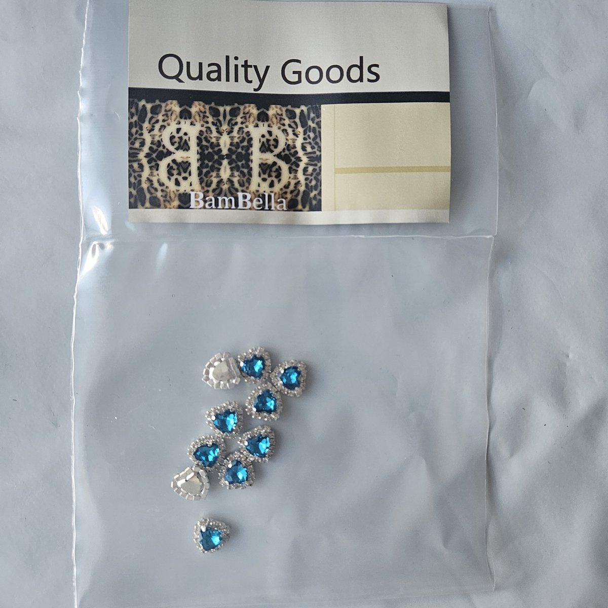 BamBella® Grote strass stenen - 10 stuks - steentjes groot kleding versieren steentjes DIY hobby knutselen Glitter