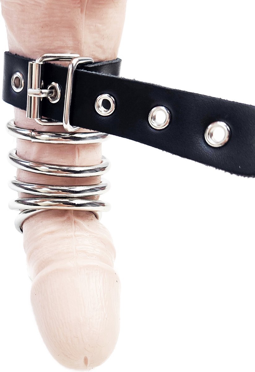 BNDGx® - Penis strap restraint voor mannen -   Penis gordel man penis band bondage