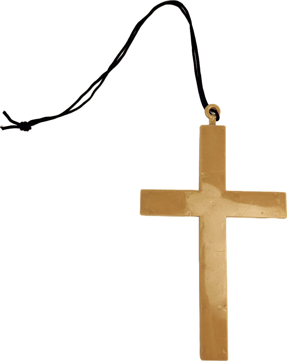 Verkleed ketting grote kruis non priester dominee monnik kerk