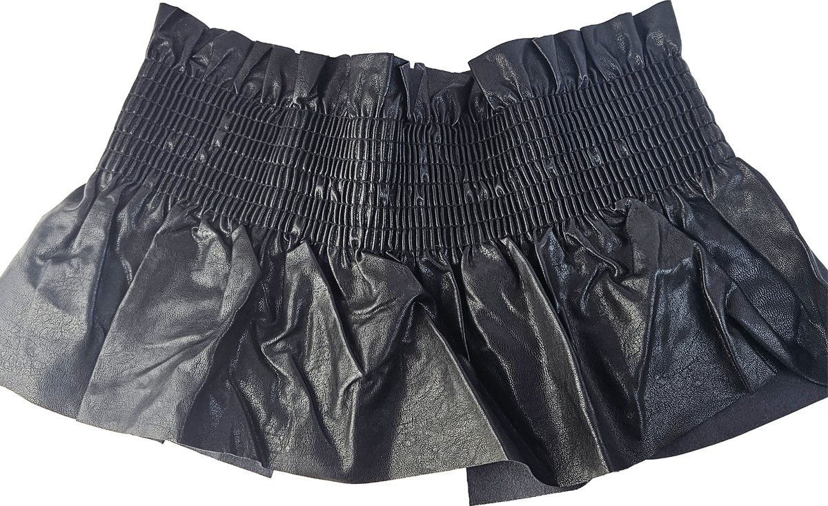BamBella ® - Riem   - Zwart rok Korset Mode Body Gothic Goth taille riem met veter sluiting korset belt