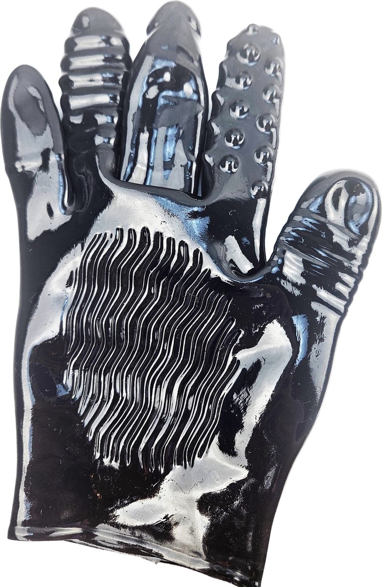 BNDGx® - Latex Masturbatie handschoen - Seks speeltje - BDSM SM Fetisch Seks speeltje