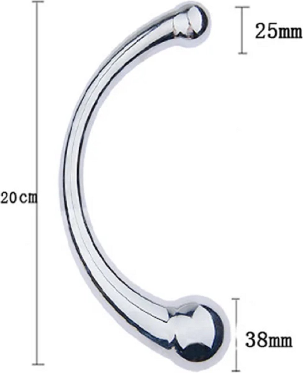 BNDGx® - Anaal dildo - Metaal - Extreme BDSM - - Grote dildo -SM sex toys anal plug