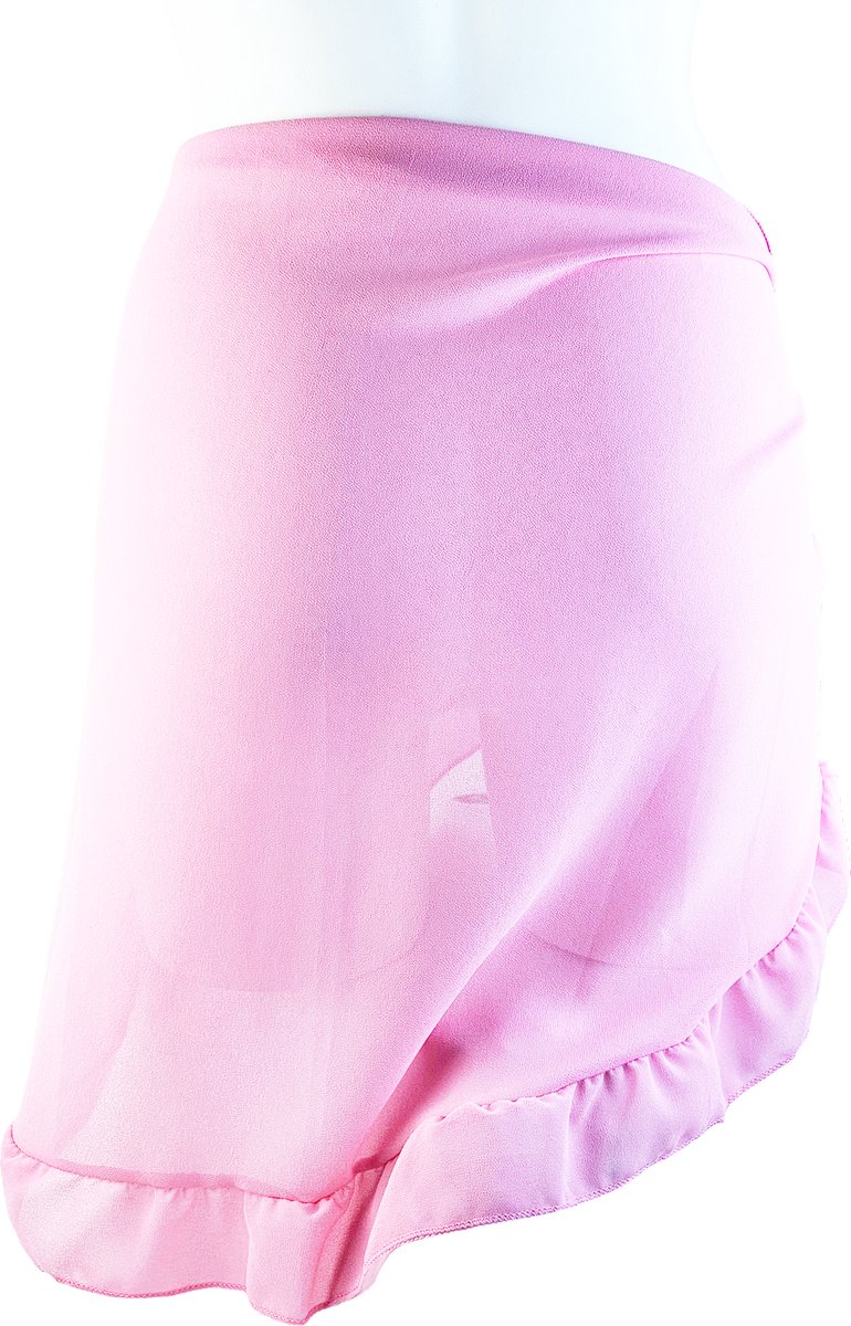 BamBella® - Rok - Onesize omslag doek Strand rokje kort doorzichtig chiffon Roze