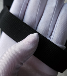 1 pak Elastiek - zwart - 5 meter - taille Band - 25mm breed - voor naaien