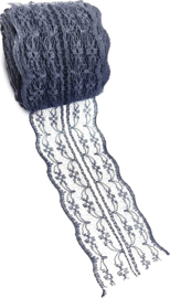 5 meter Kant band 4.5 cm breed Zwart