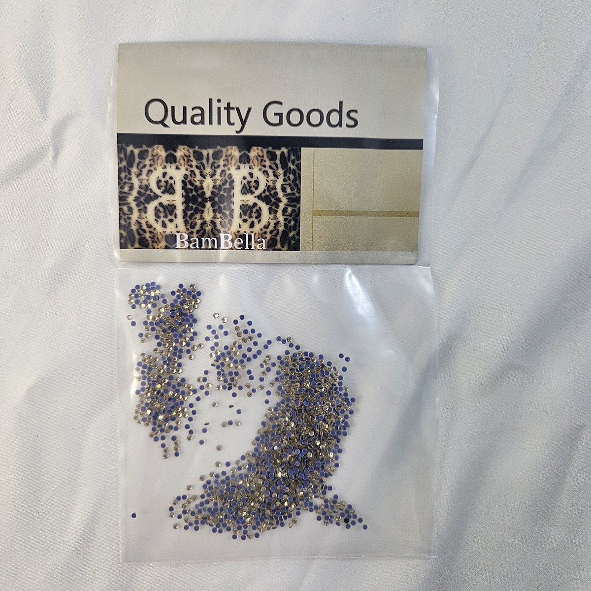 BamBella® - SS6 - Geel - Hotfix strass Steentjes - 1440 stuks - strass stenen glitters nail art kleding versieren