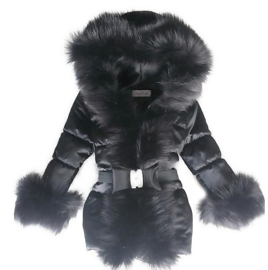 Children's coat Fur collar jacket Girls Winter coat Imitation Fur