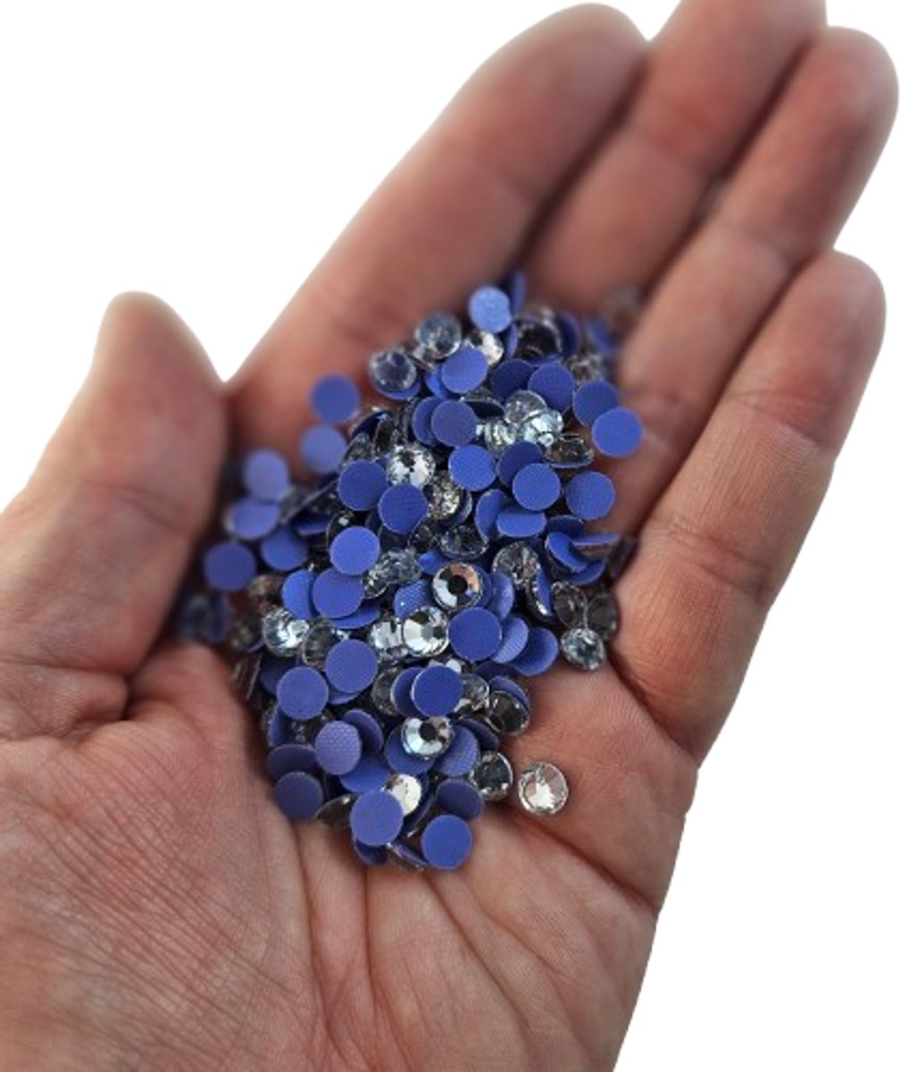 amBella® - SS30 - Wit doorzichtig - Hotfix strass Steentjes - 288 stuks - strass stenen glitters nail art kleding versieren