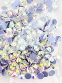 BamBella Grote Hotfix Steentjes - 288 stuks - SS30 - AB kleur strass stenen glitters
