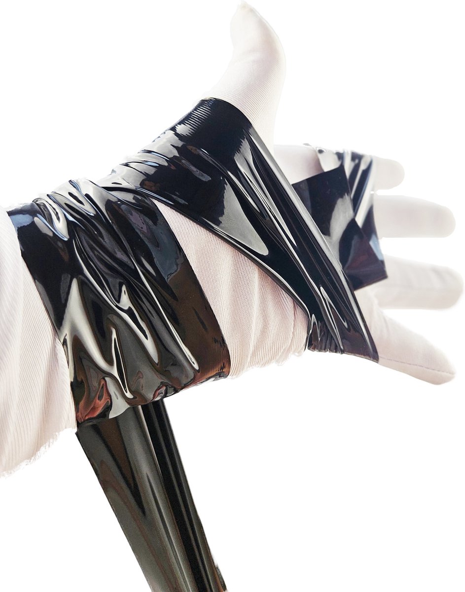 BNDGx® - Bondage sex tape touw van plastic - Zwart - Vastbinden BDSM voor Dominant fetish erotische spel