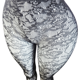 BamBella ® - Panty -Onesize - gaas maillot dunne pantys Dames - Onesize - sexy Erotische lingerie van kant