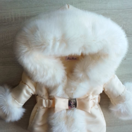 Children's coat Fur collar jacket Girls Winter coat Imitation Fur