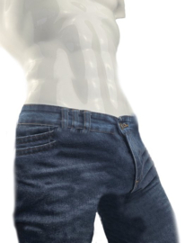 String Man - sexy Lingerie Heren  Open voorkant - Zwart mannen string Imitatie leer SM kleding