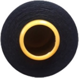 Naaimachine garen 4 stuks Zwart lockgaren lockmachine draad Grote klos cone draad voor naaien