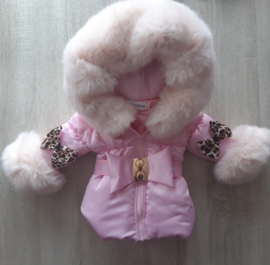 Children's coat Fur collar jacket Girls Winter coat Imitation Fur