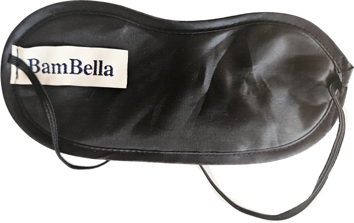 BamBella® - Oogmasker - Slaap masker - Zwart