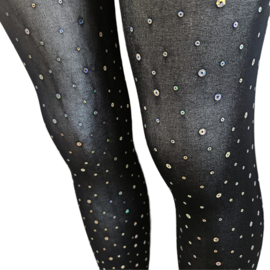 BamBella ® - Panty -Onesize - gaas maillot dunne pantys Dames - Onesize - sexy Erotische lingerie van kant