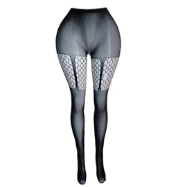 BamBella ® - Panty -Onesize - gaas maillot dunne pantys Dames - Onesize - sexy Erotische lingerie van kant