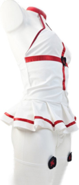 BamBella ® Sexy erotische zuster nurse verpleegster uniform - Maat S/M - Rollenspel kleding outfit dames