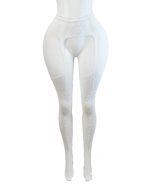 BamBella ® - Panty -Onesize - gaas maillot dunne pantys Dames - Onesize - sexy Erotische lingerie van kant