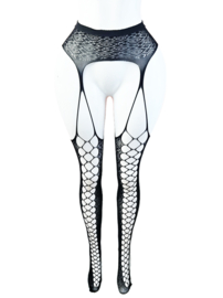 BamBella ® - Panty -Onesize - gaas maillot dunne pantys Dames - Onesize - sexy Erotische lingerie van kant