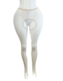 BamBella ® - Panty -Onesize - gaas maillot dunne pantys Dames - Onesize - sexy Erotische lingerie van kant