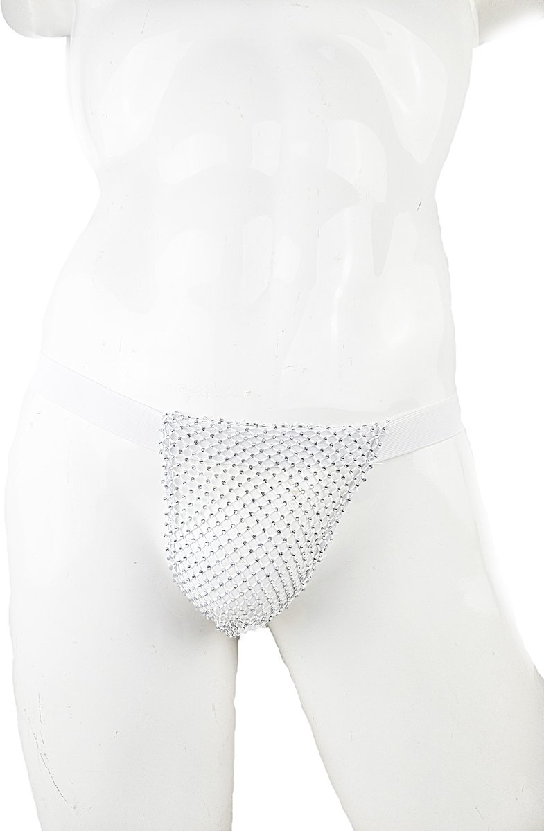 BamBella® Slip kant voor mannen met steentjes