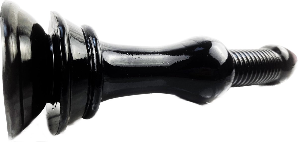 BNDGx® - Dildo - Extreem Grote Zwarte Lange dikke Realistisch Penis -Zuignap -Anaal BDSM SM Fetisch Seks speeltje