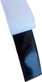 1 Pak Klittenband zelfklevend zwart 2 Meter 1 Met Velcro met lijm