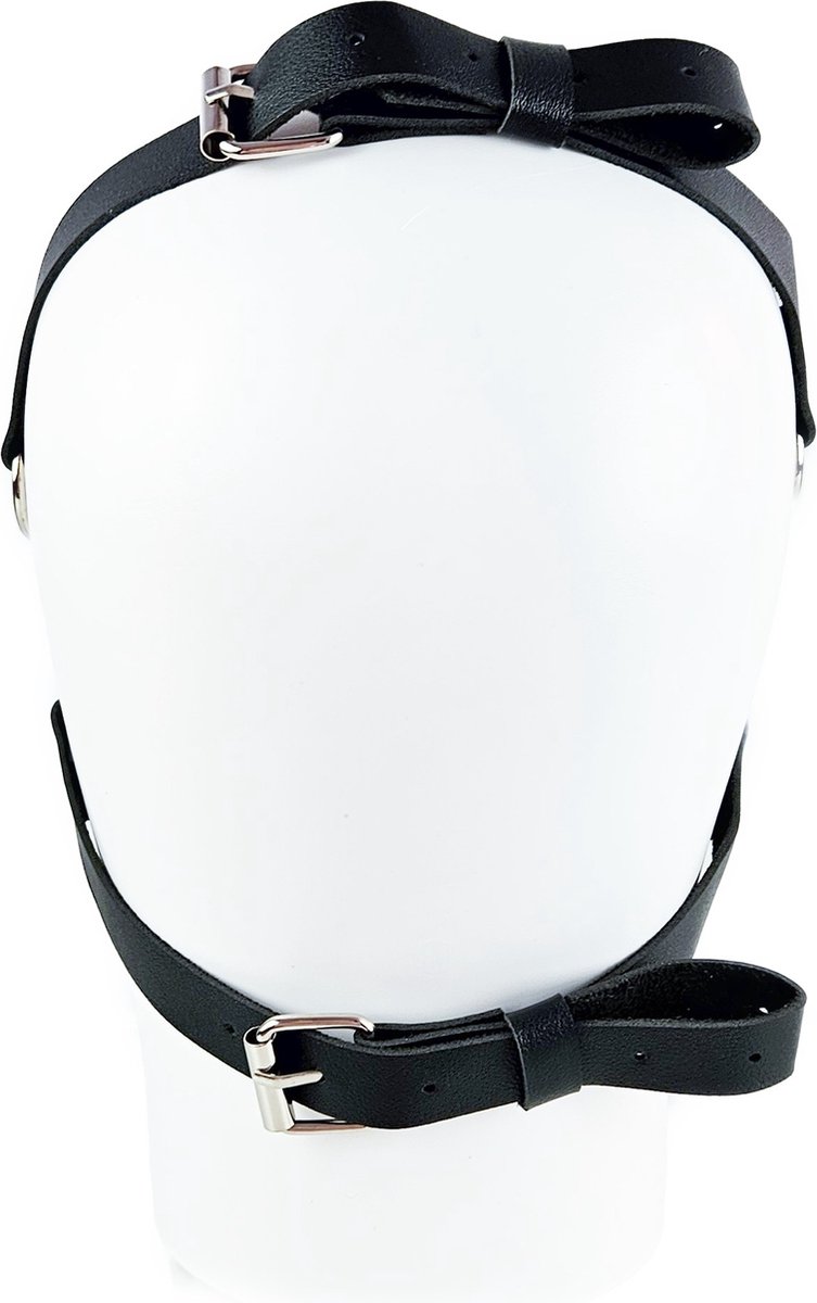 BNDGx® - Extreme BDSM sex Masker set met drink filter - Nep Leer - SM Erotisch seksspeeltje voor koppels