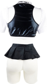 BamBella ® Sexy erotische uniform Schoolmeisje Rollenspel kleding outfit dames