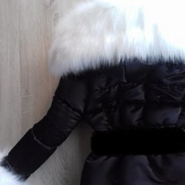 Women's  Winter Coat With Big Fur Collar Fur Faux Fur Jacket