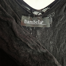 BamBella® - 2 delig set - Onesize - Erotische sexy nacht set broek met top doorzichtig kant - Super Stretch