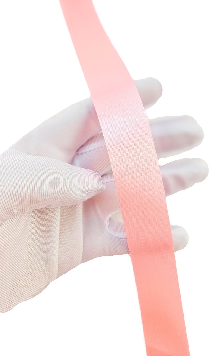 BamBella ® - 3 meter roze lint band 25 mm breed knutselen voor naaien afwerk