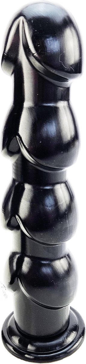 BNDGx® - Dildo - Extreem Grote butt plug - Zwarte Lange dikke -Anaal BDSM SM Fetisch Seks speeltje